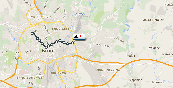 idos Brno mapy
