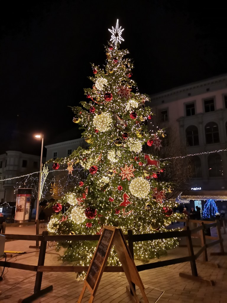 Vánoční stromeček Brno náměstí svobody