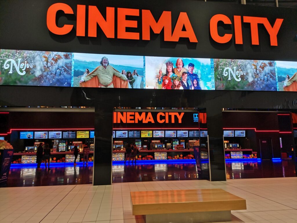 Cinema City popcorn cena 2024 Info Brno